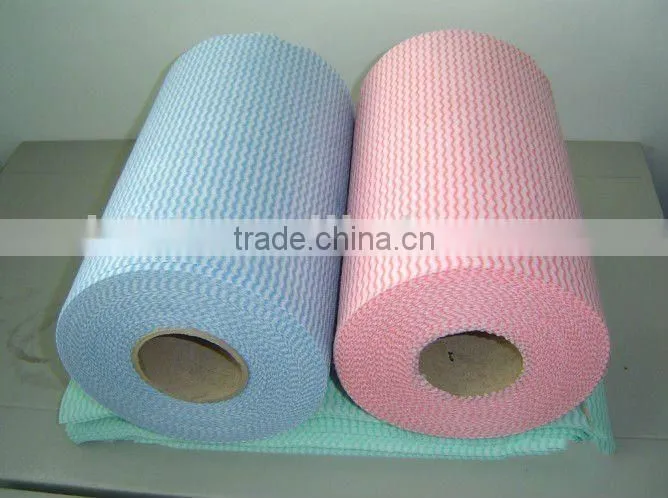 Super Absorbent Kitchen Cleaning Product Spunlace Nonwoven Fabrics
