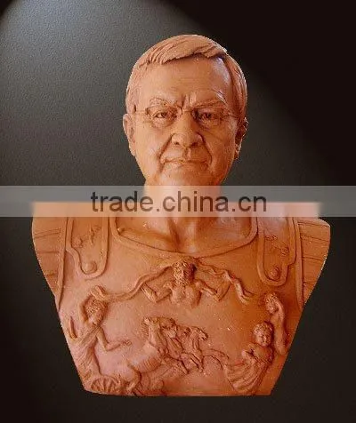 head portrait statue sculpture