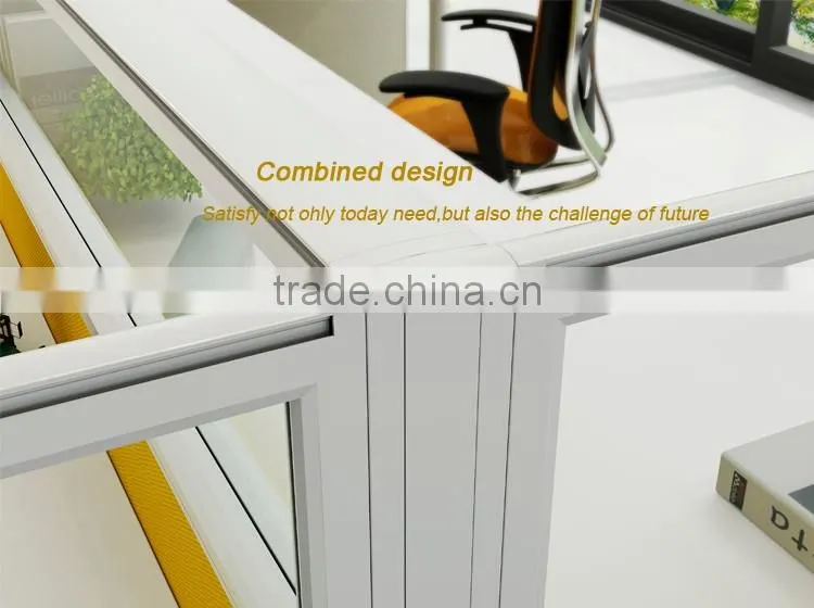 2016 HOT SEAL new design thin-wide connection fabric office partition (C-series)