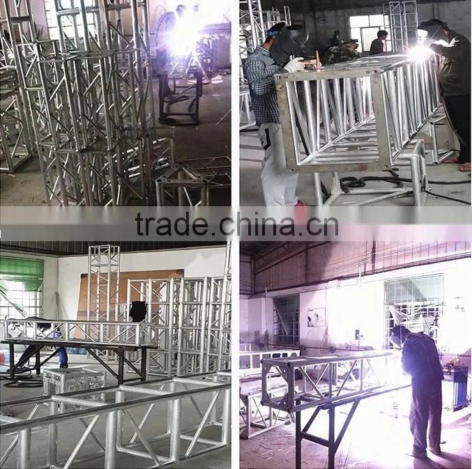 2016 best price ! Music Festival Concert Aluminum Stage Roof Truss System , DJ Truss Used Aluminum Truss