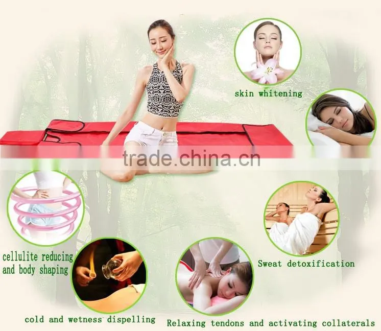 Electronic Jade & Germanite slimming body wrap for health and beauty care