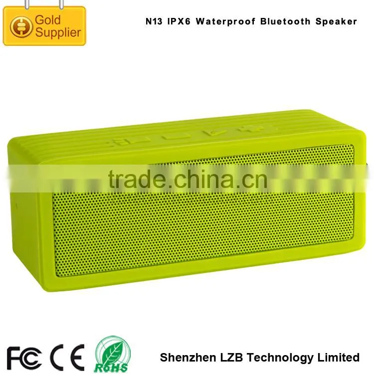 2015 Best Christmas Gift Professional V3.0 Outdoor Waterproof Bluetooth Wireless Speaker with 5h Music Play Time