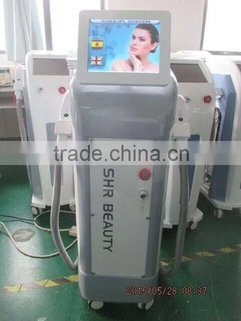 Best SHR IPL E-light Laser permanent hair removal machine for sale