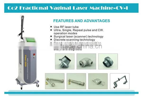 Big discount for High power RF tube CO2 fractional laser vaginal tightening skin resurfacing beauty machine--CV-I