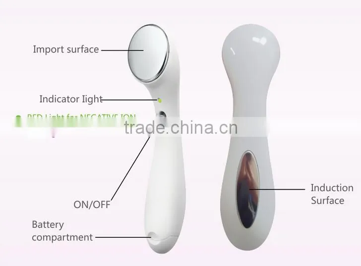 Cheap ULTRASONIC ION FACE MASSAGER SERUM MASSAGER + nano hyaluronic acid 5ml