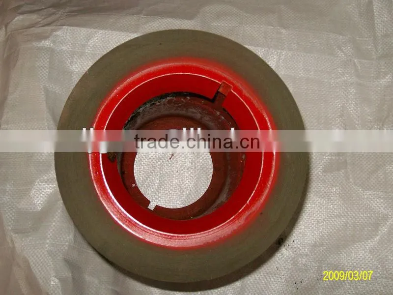 14 inch brown dehusking rice huller rubber rollers.