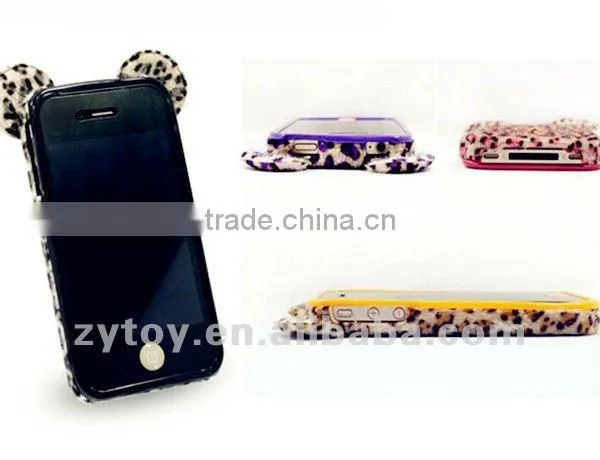 wholesale cheap custom animal shaped cellphone case