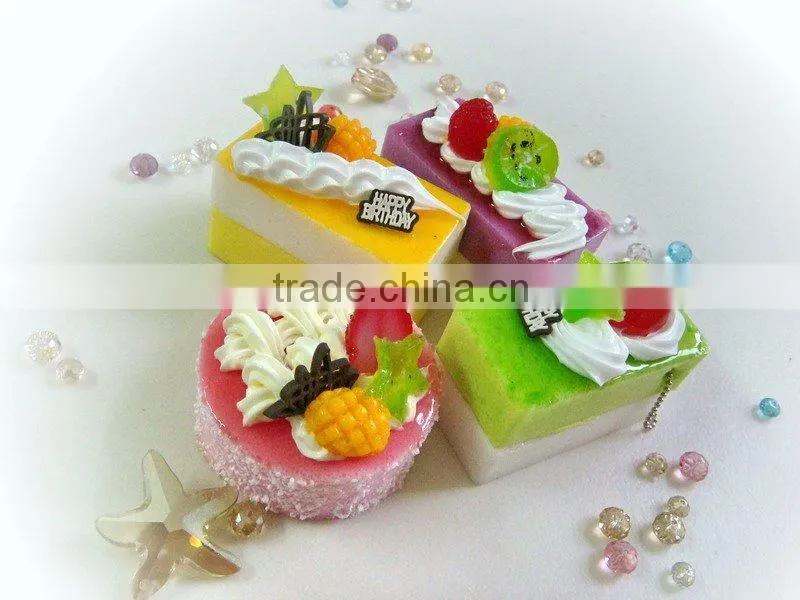 Cake Key Chain-QTcake
