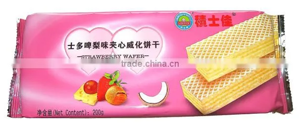 Cream Wafer Biscuit 200g*30