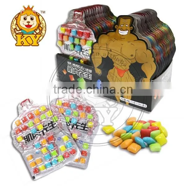 Muscle Man Fruity Mini Xylitol Chinese Chewing Gum