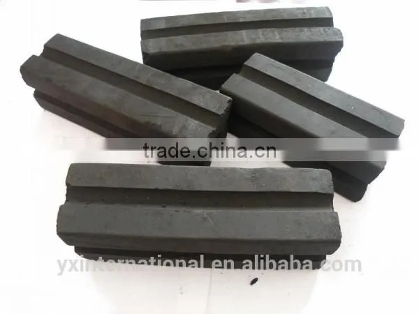 Type 4*4cm sawdust briquette charcoal smokeless