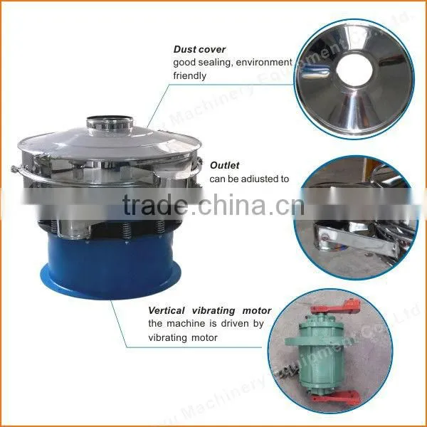 China CE certification vibrating screens for medicine