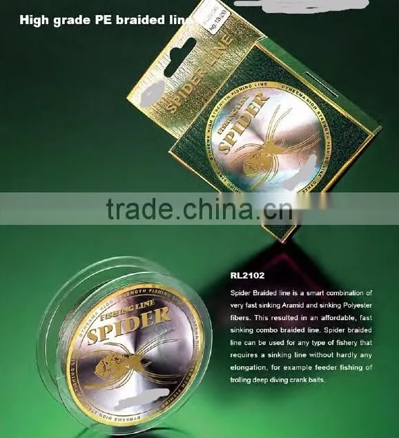 Wholesale fishing line PE braided line fihsing