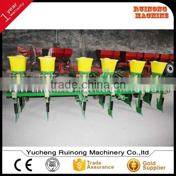 New designed 6 rows corn seeder with fertilizing machine