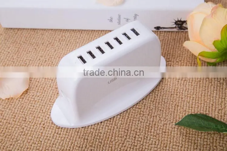 Hot sales 7 Ports USB Portable Socket for UK ,AU, US standard