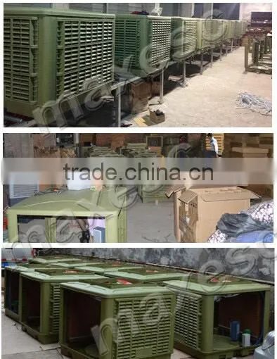 20000M3/H Warehouse Inverter Humidity Control Evaporative Air Cooling Unit