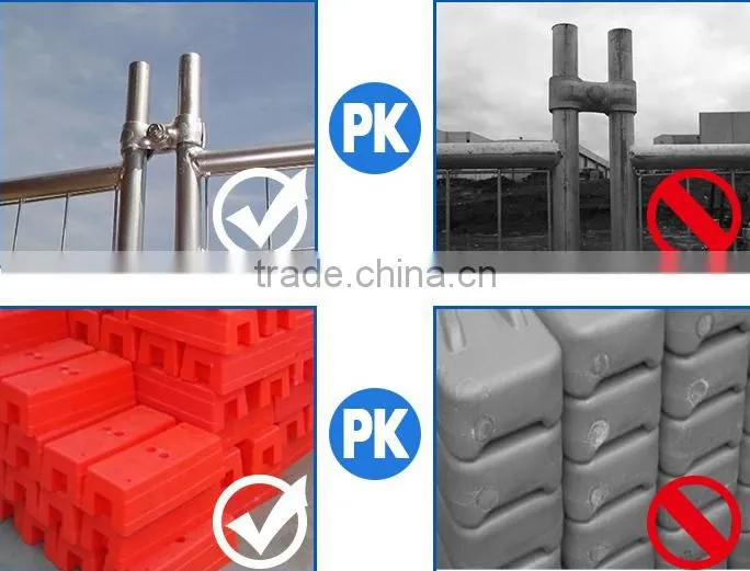 Hot Dipped Galvanized Welded Temporary Fencing / outdoor fence temporary fence