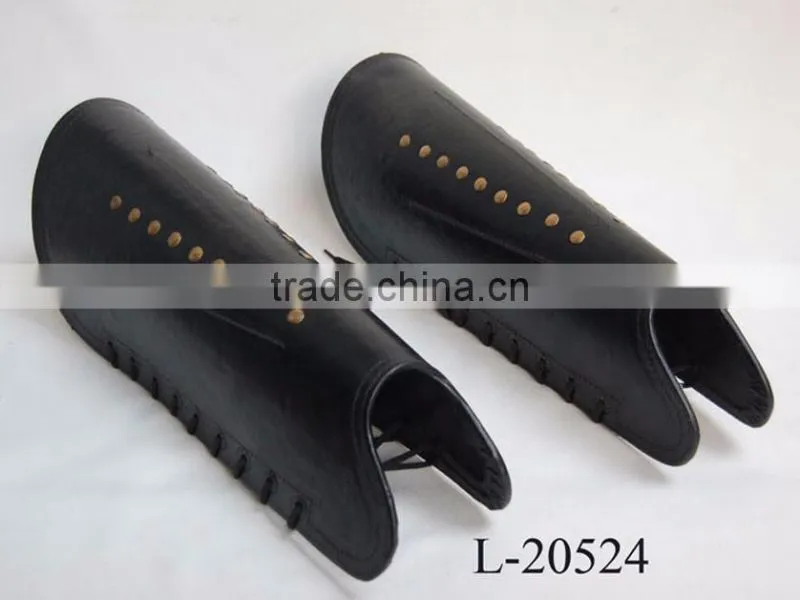 MEDIEVAL BLACK LEATHER ROMAN GUARD