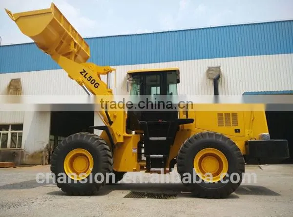 ZL956 wheel loader with 220HP turbocharge engine