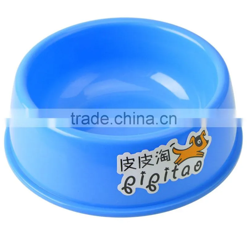 2017 hot sale Stylish Plastic Cute Superior Environmental Friendly Pet Dog Cat Food Bowl