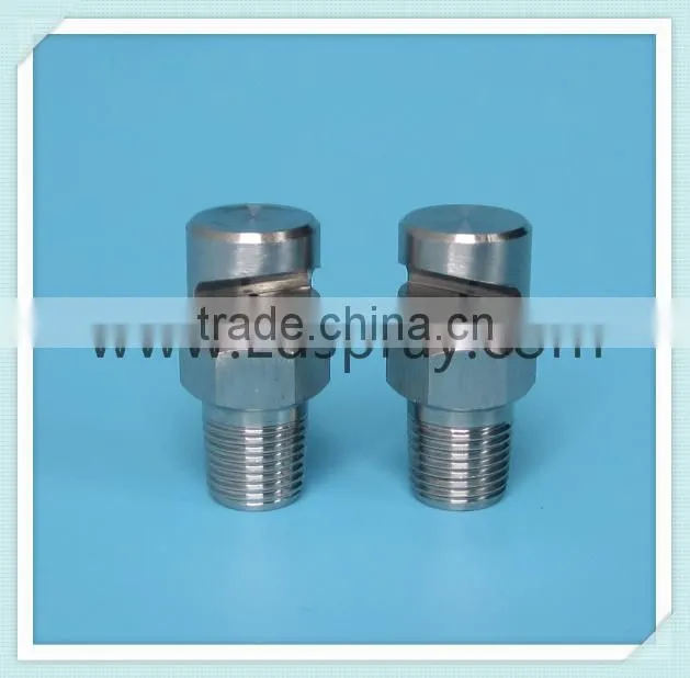 Stainless steel SS wide angle flat fan spray nozzle