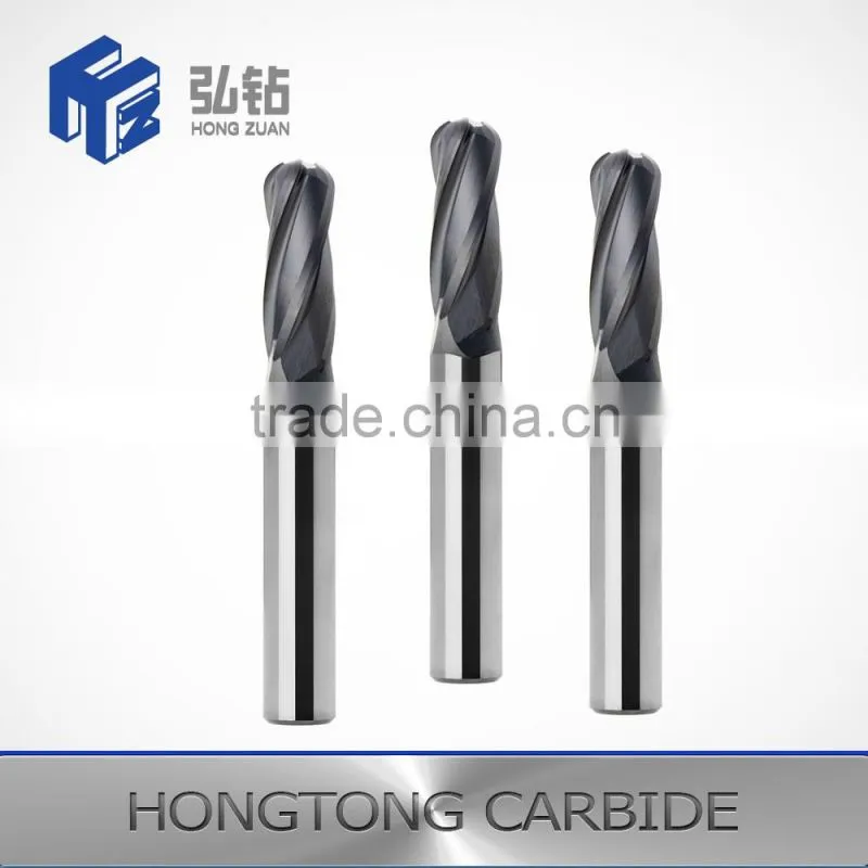 Wolfram carbide CNC end mills cutting for combined drills