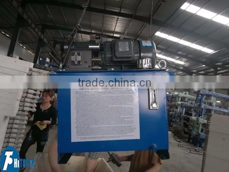 Filteration machinery, horizontal filter press
