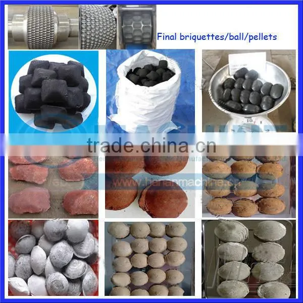 Well proportion wood charcoal briquette press machine product line