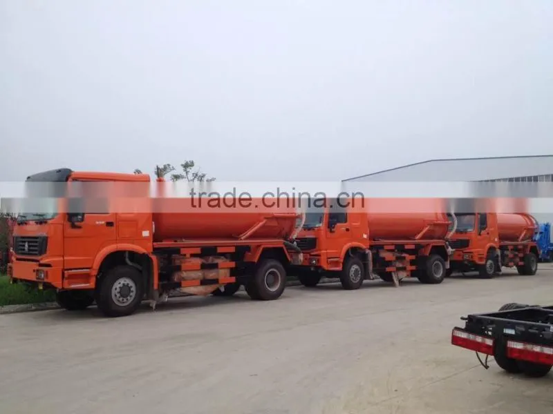 Sinotruk 4*2 waste disposal truck