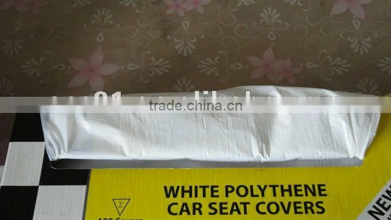 plastic seat cover for car cleaning