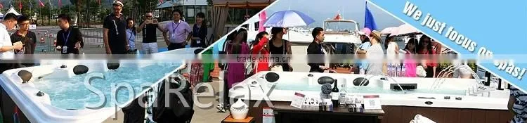 China fiberglass swim spa acrylic bathtubs(SRP650)
