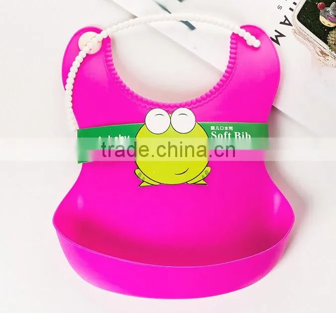 Waterproof Silicone Baby Bib Feeding Tray