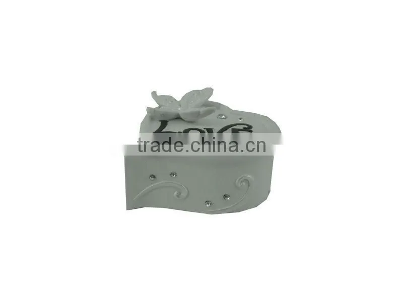 2014 nice butterfly white butterfly casket wedding decoration