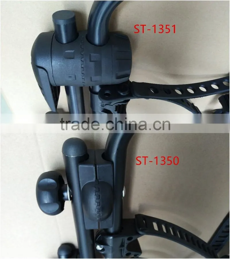 Black 3 Bike Rear Cycle Carrier