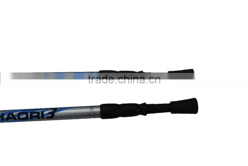 fiber carbon climbing sticks with 3 sections, internal lock, anti-shock SZ15347