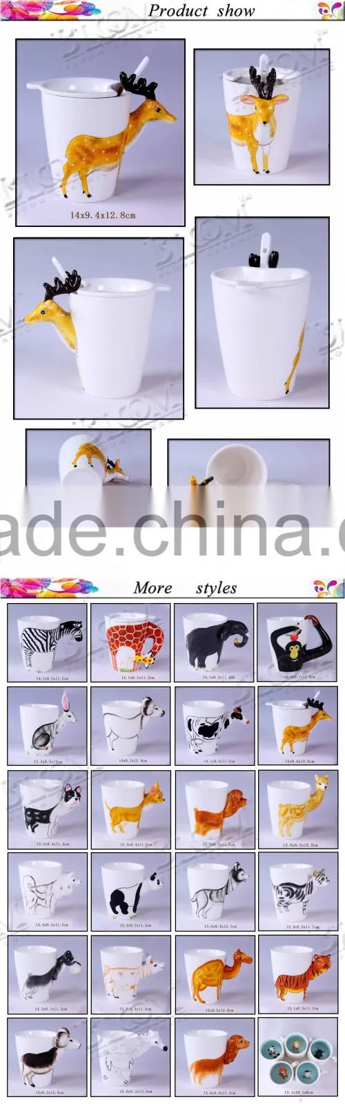 home drinkware white custom ceramic mug with lid