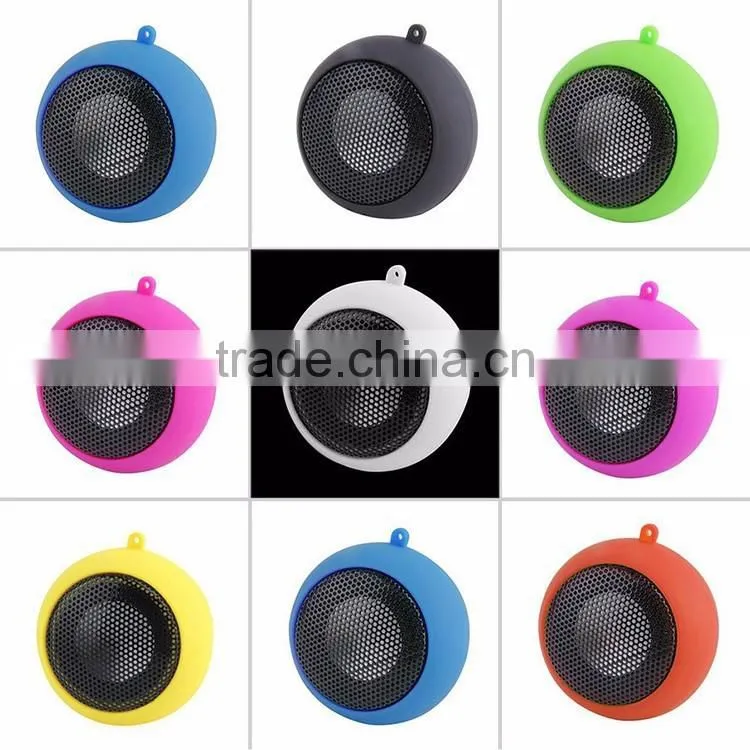 New hot selling cheap portable mini hamburger speaker for promotion gift