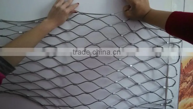 100% stainless steel anti bird protection netting