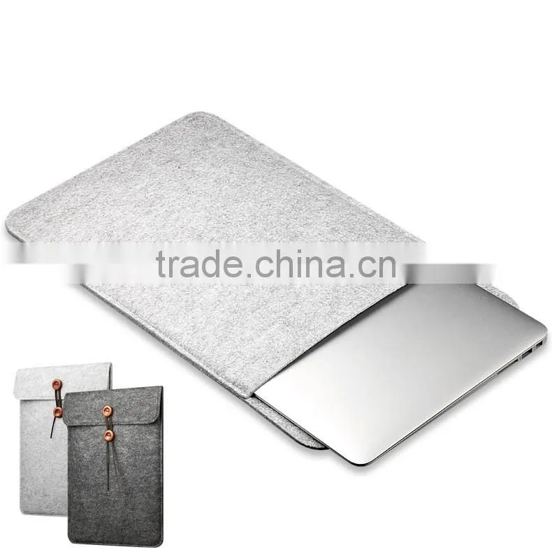 Felt sleeve carrying bag ultrabook laptop bag for laptop wholesale