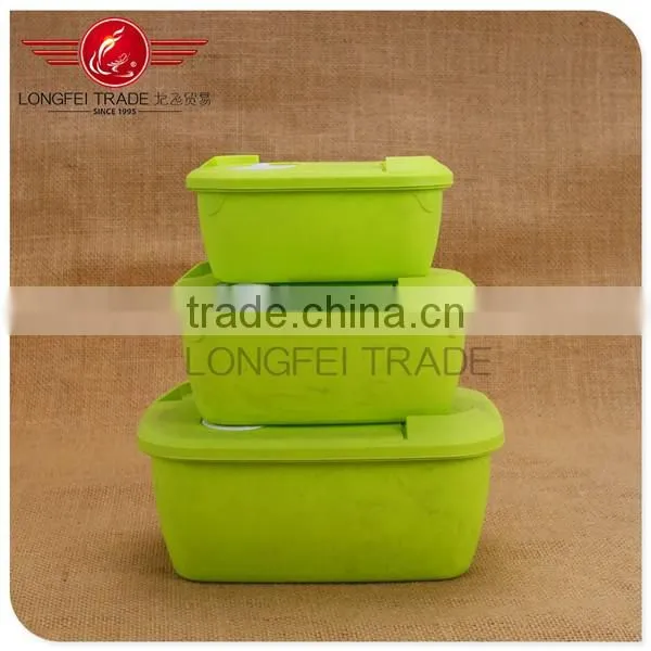 Custom preserving crisper box plastic food storage container