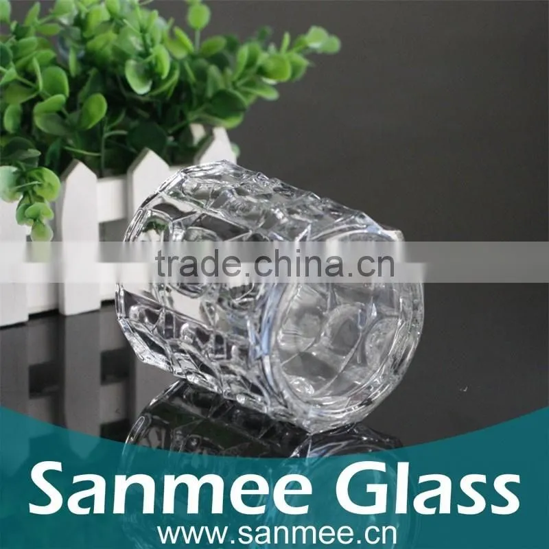 Fancy Design Diamond Crystal Red Wine Glass