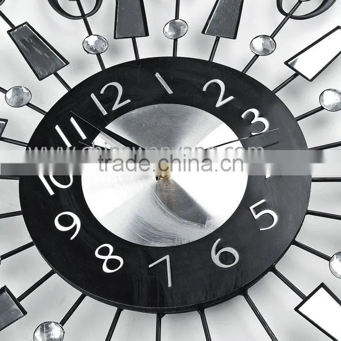 China Manufacturer Lower Price Cool Colored DIY Wall Clock