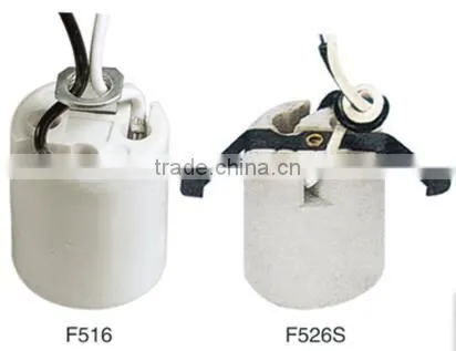 lamp holder types with bracket E27,e27 socket /base