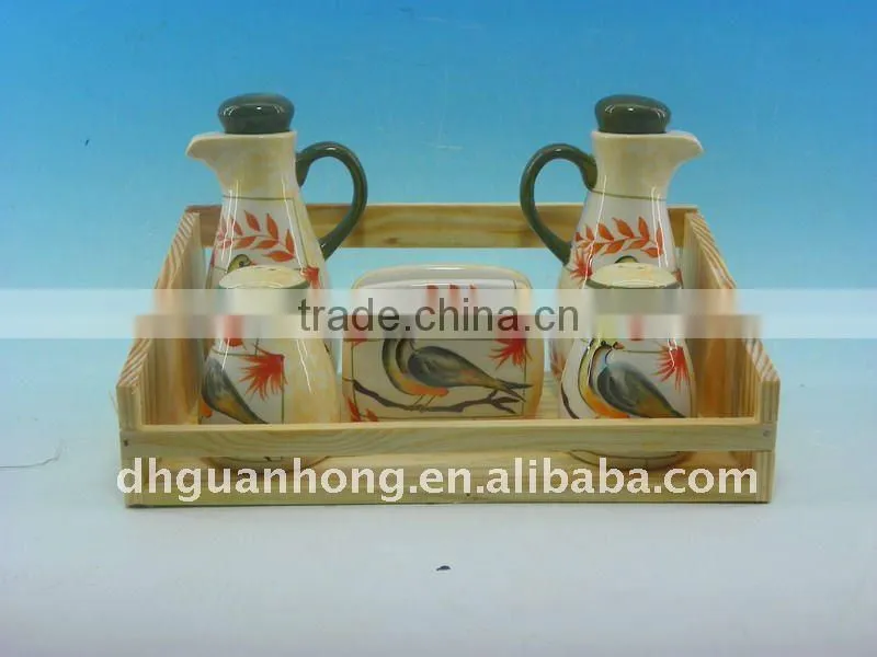 Ceramic Condiment Jar
