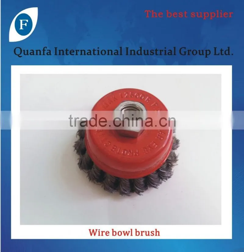 stainless steel flat wire brush