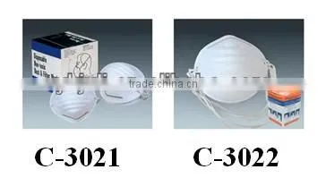 high quality plastic-shelled filter disc dust mask