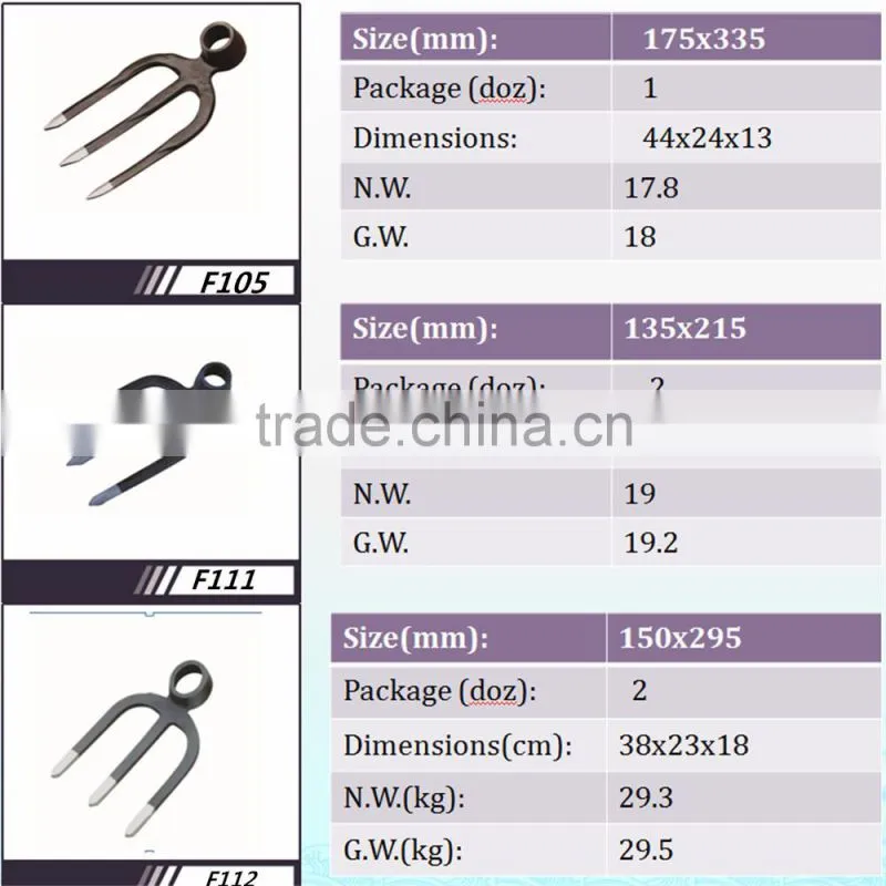good quality steel garden forks