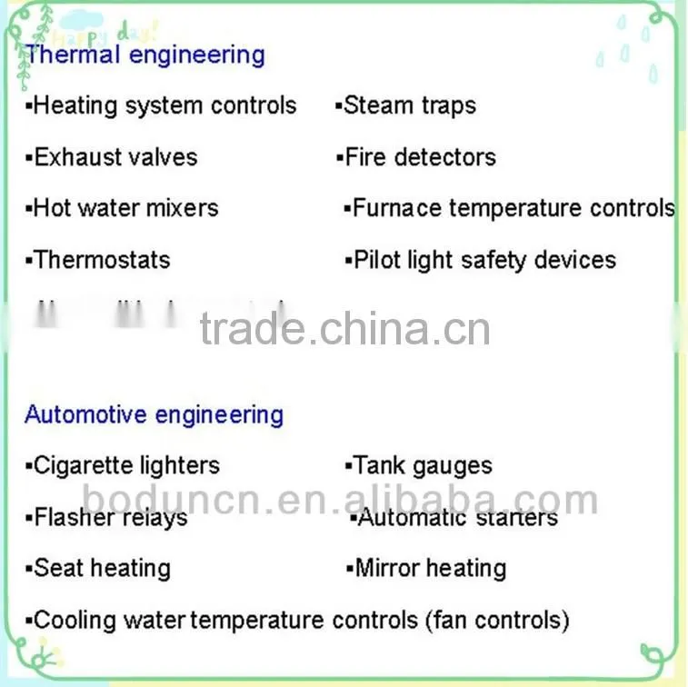 Fan Clutch Thermal Bimetal Strips Manufacturer from China