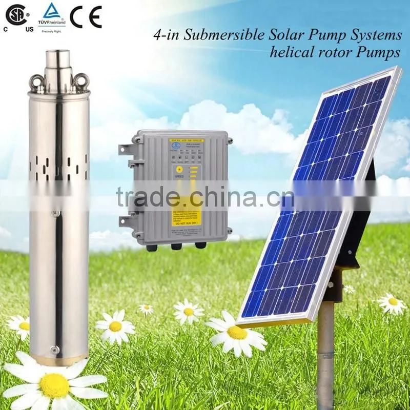 500W-1500W Solar Submersible water Pump, Submersible Pump 36V-220V MPPT