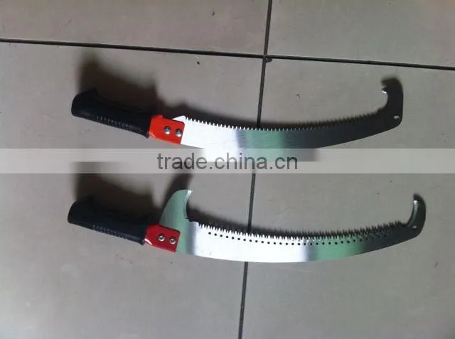 popular curved concrete high tree pruning saw with big handle